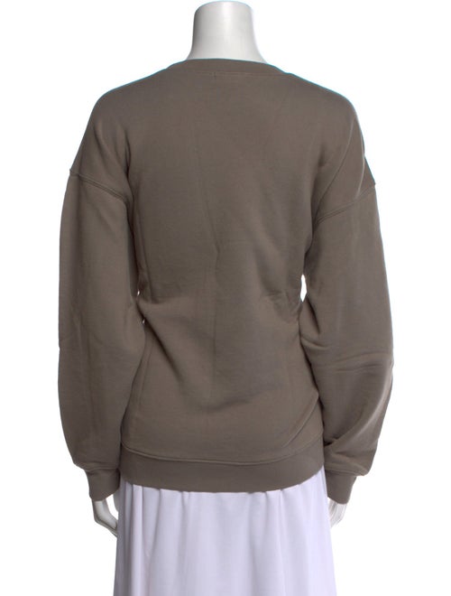 Éterne Scoop Neck Long Sleeve Sweatshirt