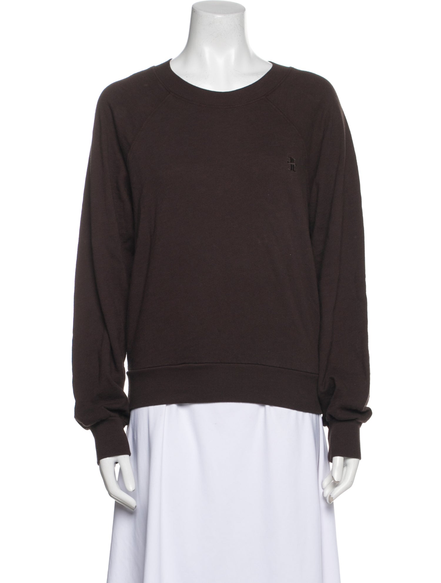 Éterne Crew Neck Long Sleeve Sweatshirt
