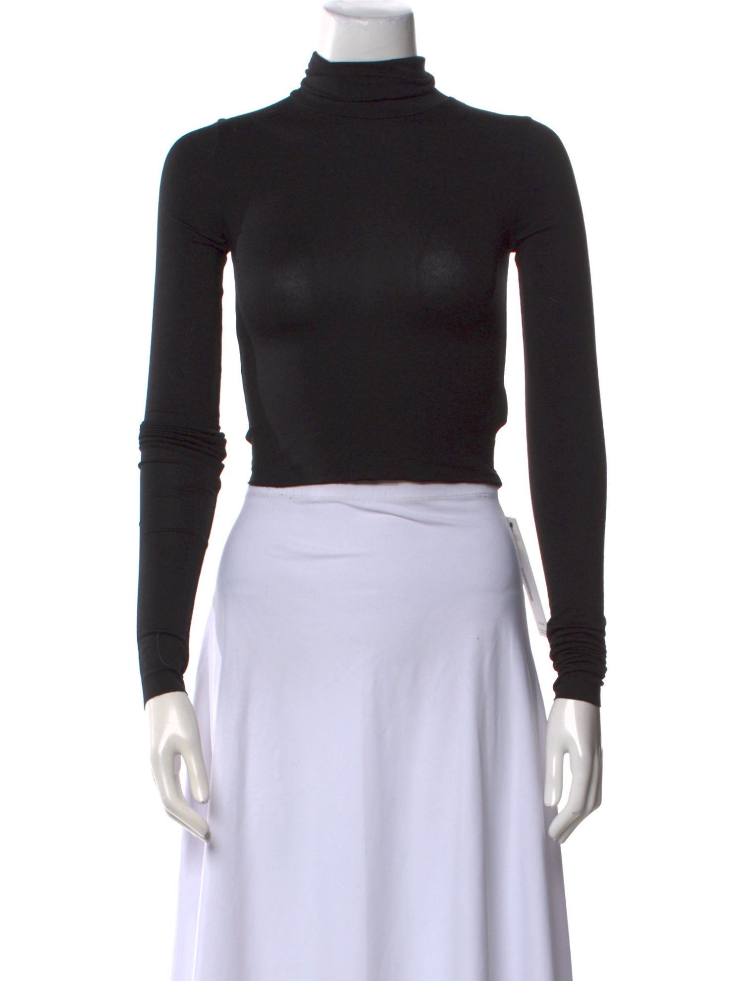 Éterne Turtleneck Long Sleeve Crop Top w/ Tags