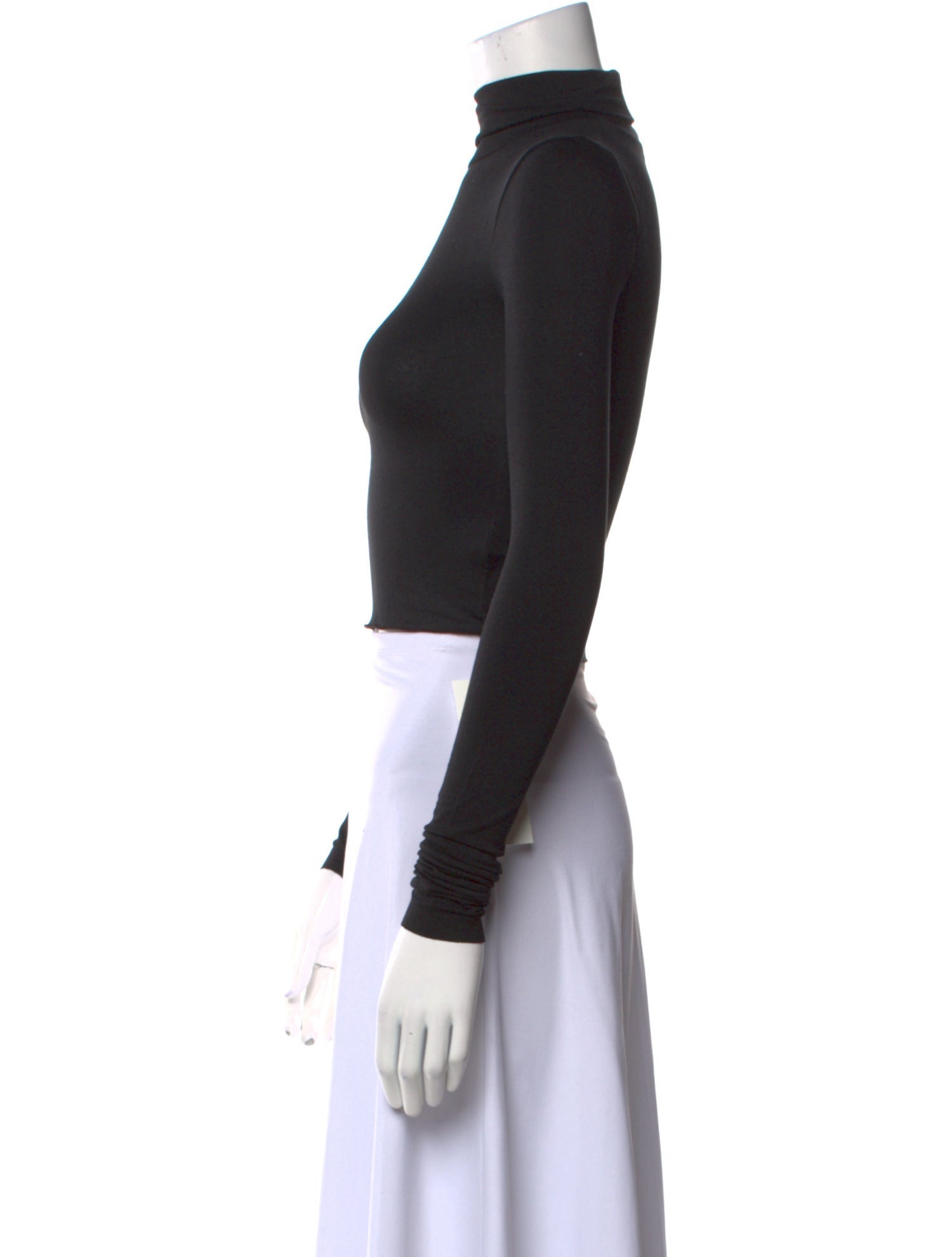 Éterne Turtleneck Long Sleeve Crop Top w/ Tags