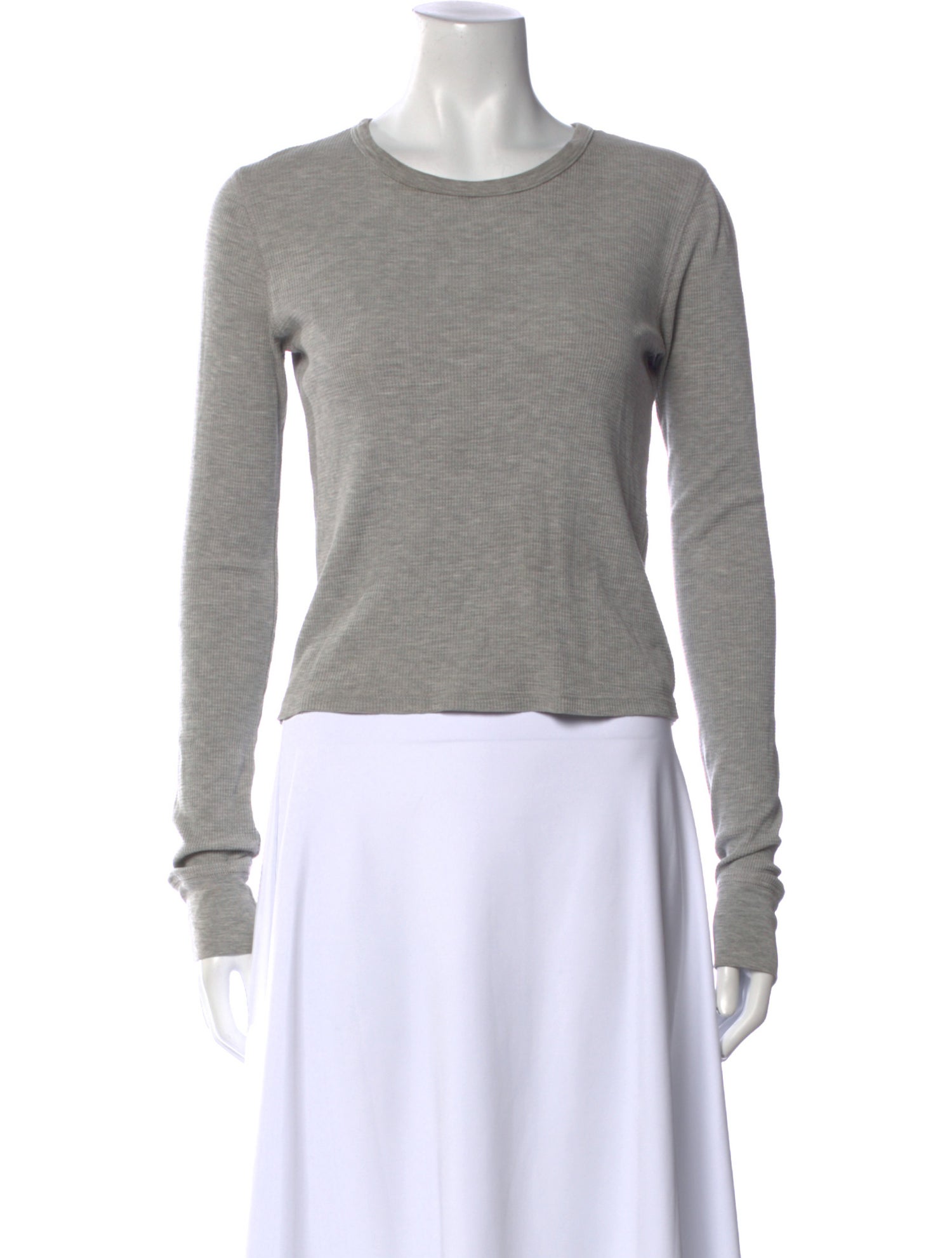 Éterne Crew Neck Long Sleeve Top