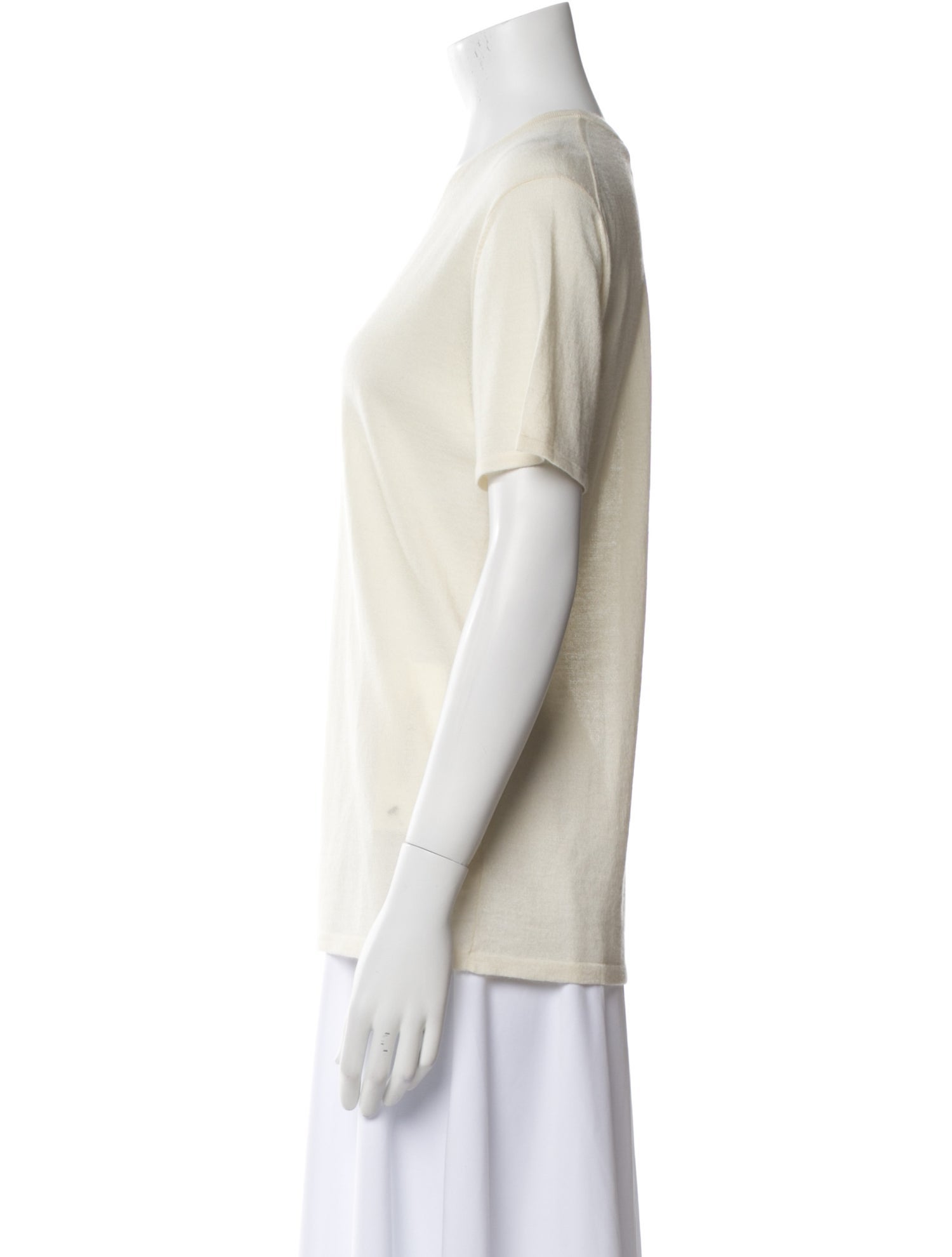 Éterne Cashmere Crew Neck T-Shirt w/ Tags