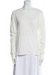 Éterne Scoop Neck Long Sleeve Sweatshirt