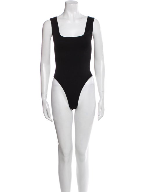 Éterne Nylon Square Neckline Bodysuit
