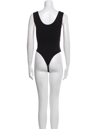 Éterne Nylon Square Neckline Bodysuit