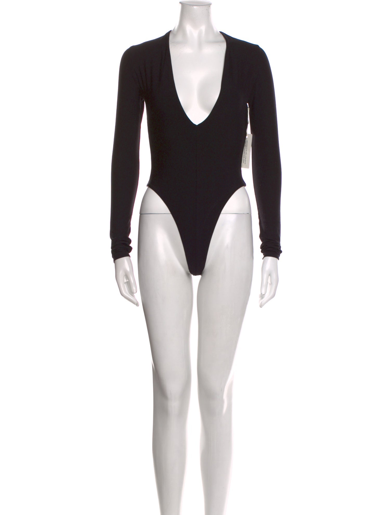 Éterne V-Neck Long Sleeve Bodysuit w/ Tags