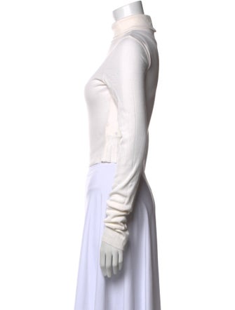 Éterne Turtleneck Long Sleeve Crop Top