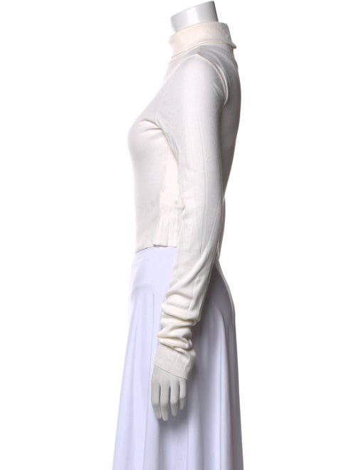Éterne Turtleneck Long Sleeve Crop Top