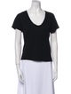 Éterne Scoop Neck Short Sleeve T-Shirt