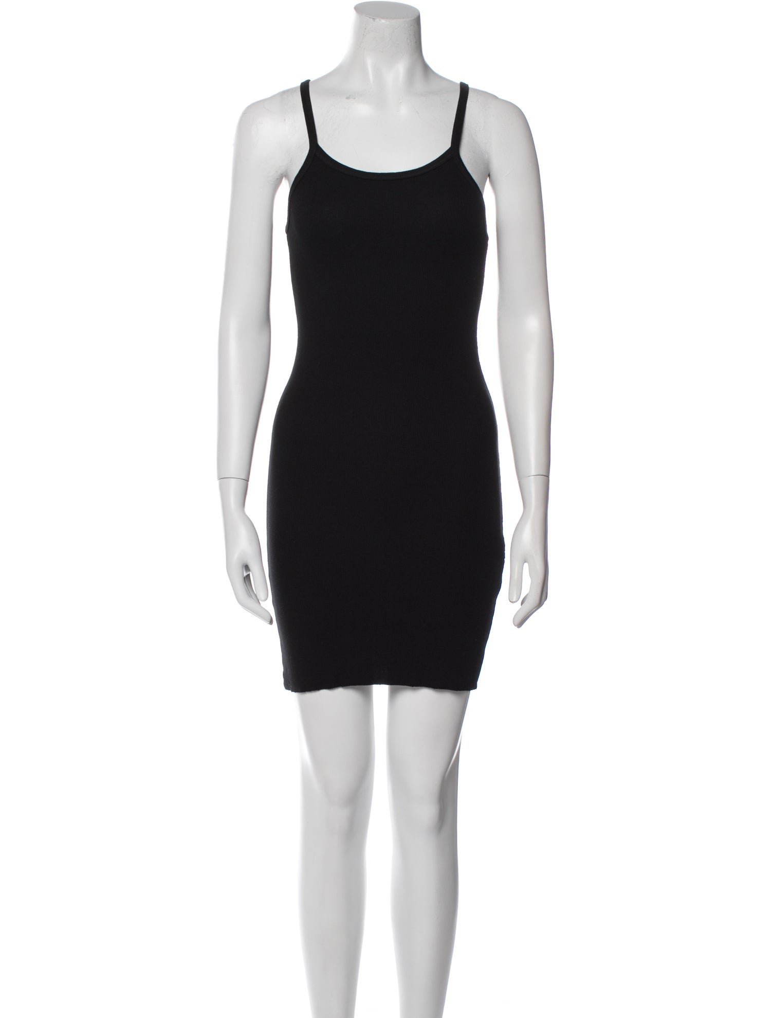 Éterne Scoop Neck Mini Dress