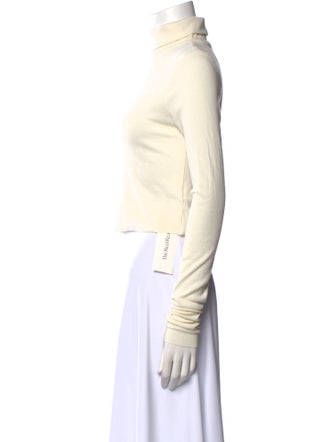 Éterne Turtleneck Long Sleeve Crop Top
