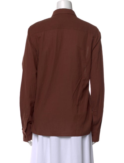 Éterne Long Sleeve Button-Up Top