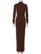 Éterne Turtleneck Long Dress
