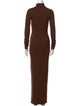 Éterne Turtleneck Long Dress