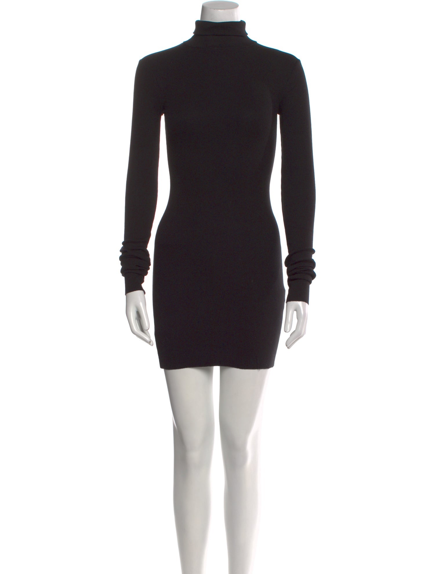 Éterne Turtleneck Knee-Length Dress