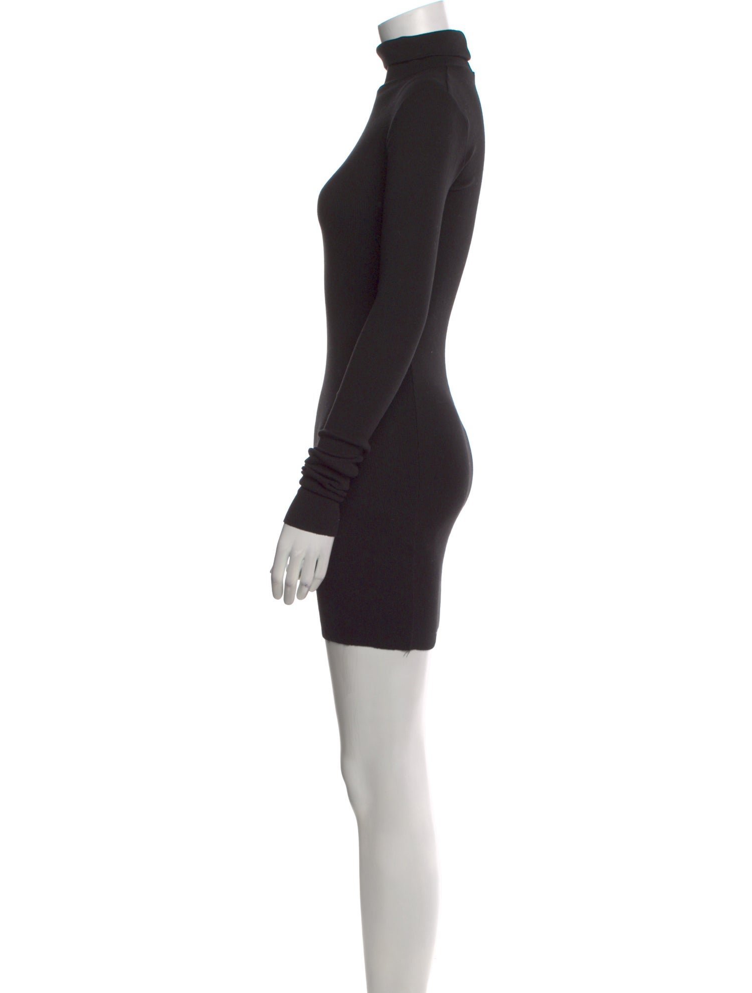 Éterne Turtleneck Knee-Length Dress