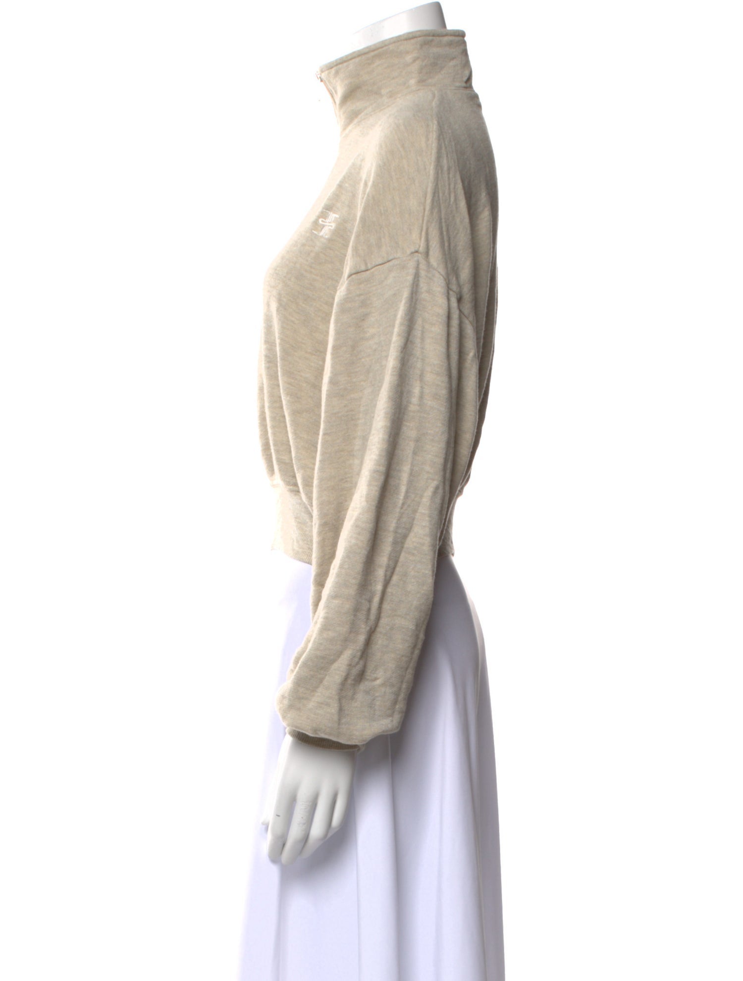 Éterne Mock Neck Long Sleeve Sweatshirt