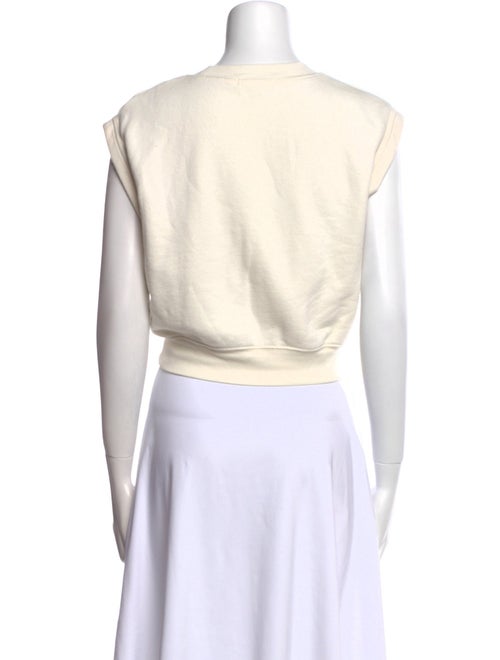 Éterne Crew Neck Short Sleeve Crop Top