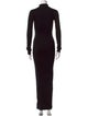 Éterne Turtleneck Long Dress