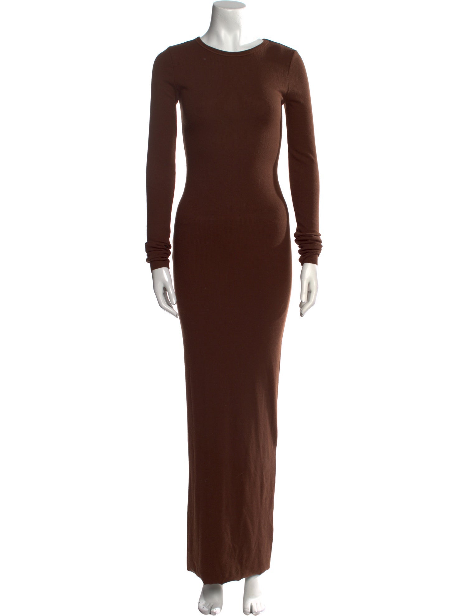 Éterne Crew Neck Long Dress