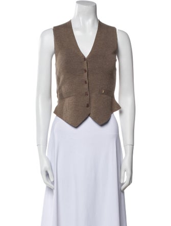 Éterne Cashmere V-Neck Sweater