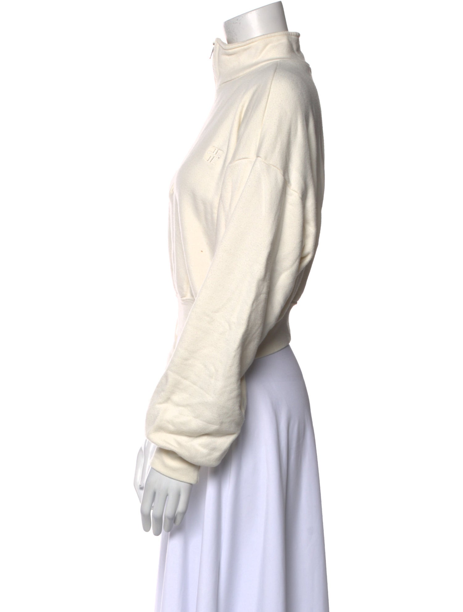 Éterne Mock Neck Long Sleeve Sweatshirt