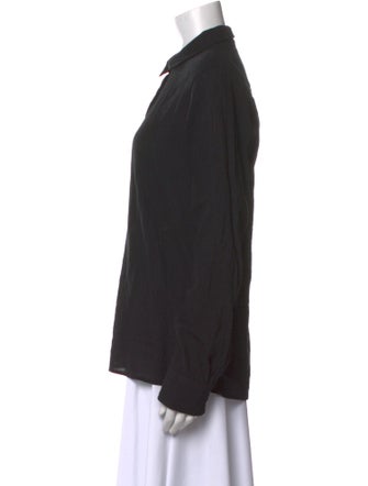 Éterne Long Sleeve Button-Up Top