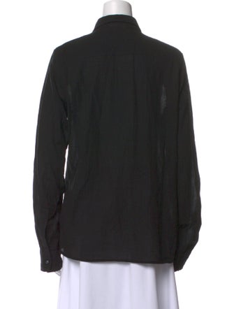 Éterne Long Sleeve Button-Up Top