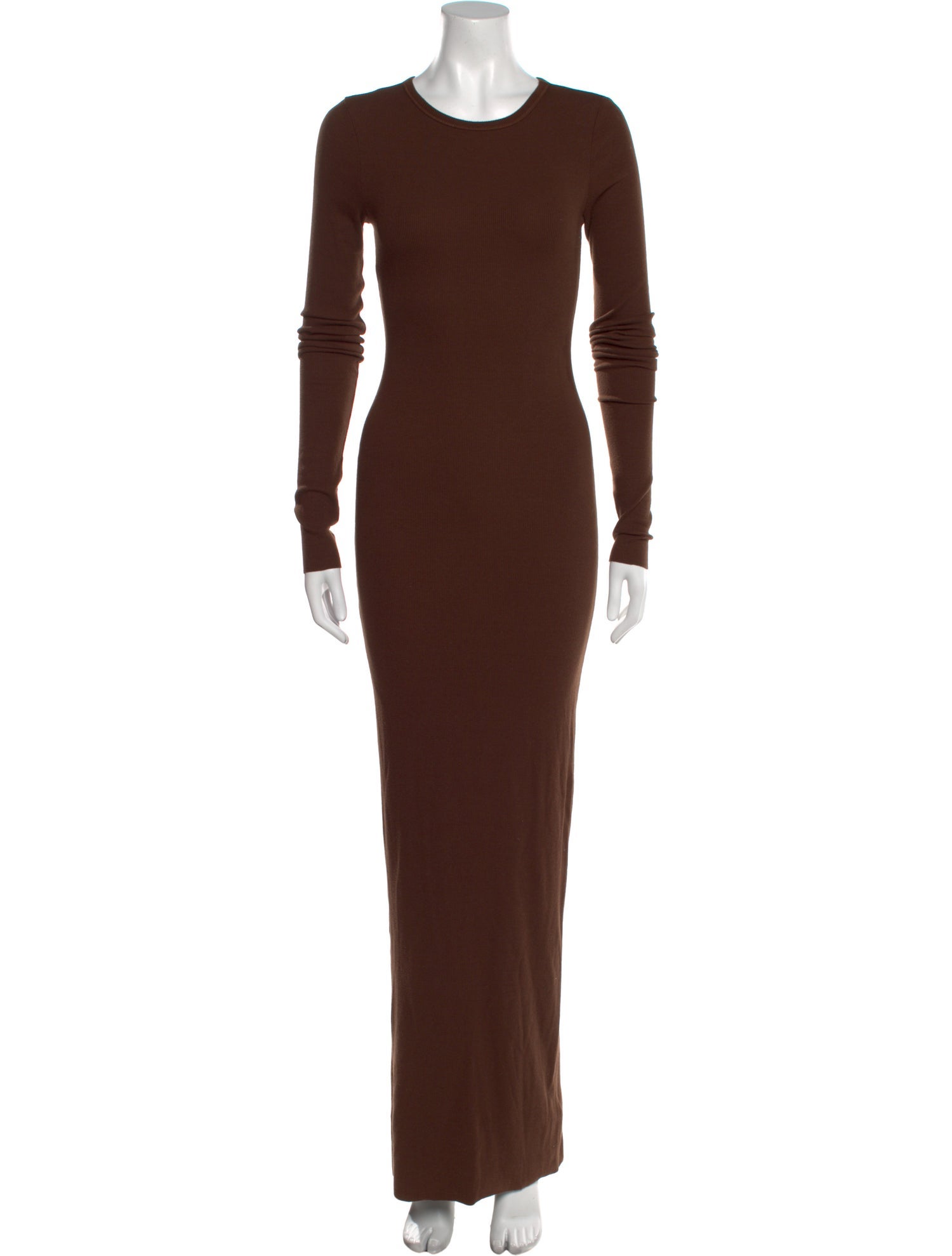 Éterne Crew Neck Long Dress