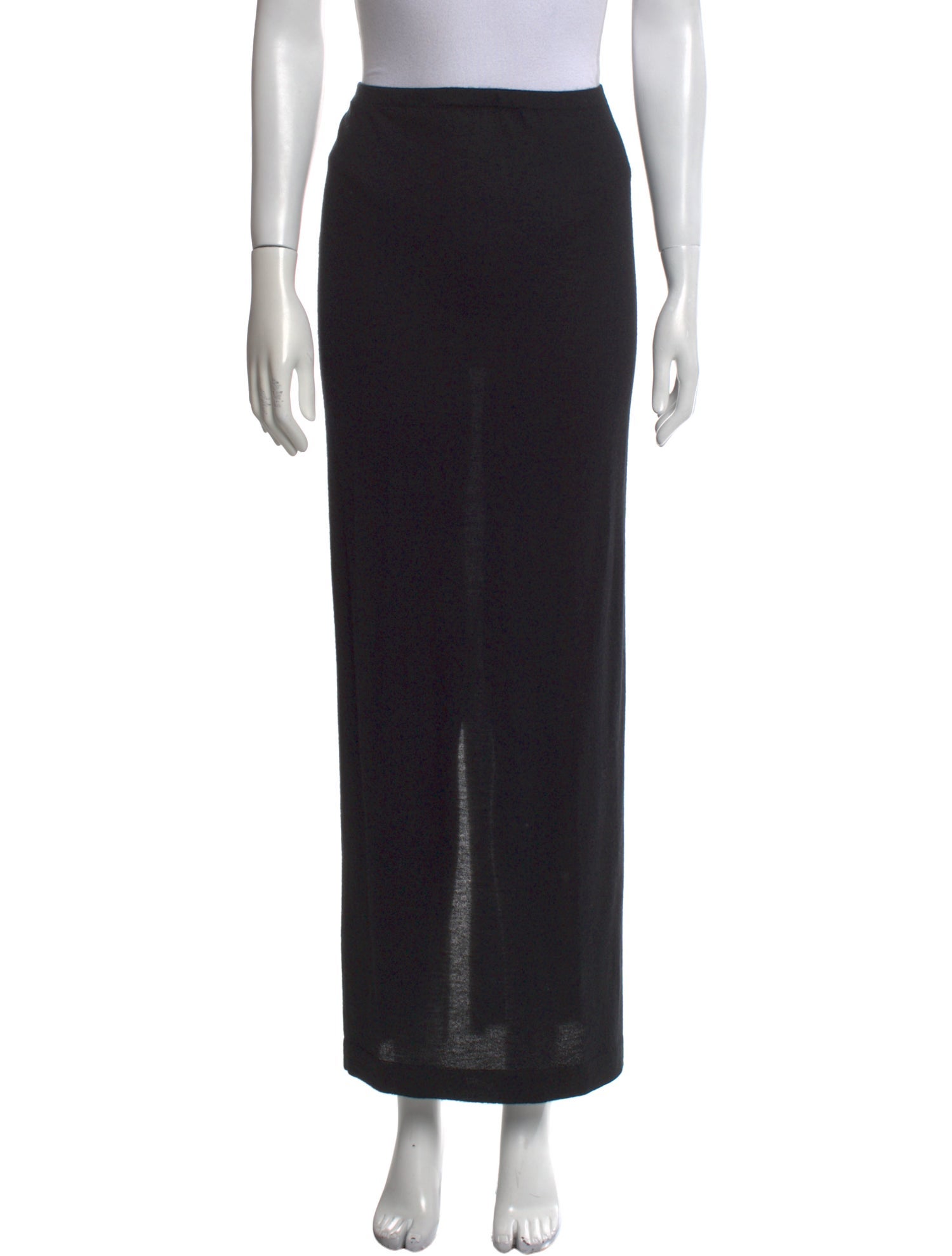 Éterne Cashmere Midi Length Skirt