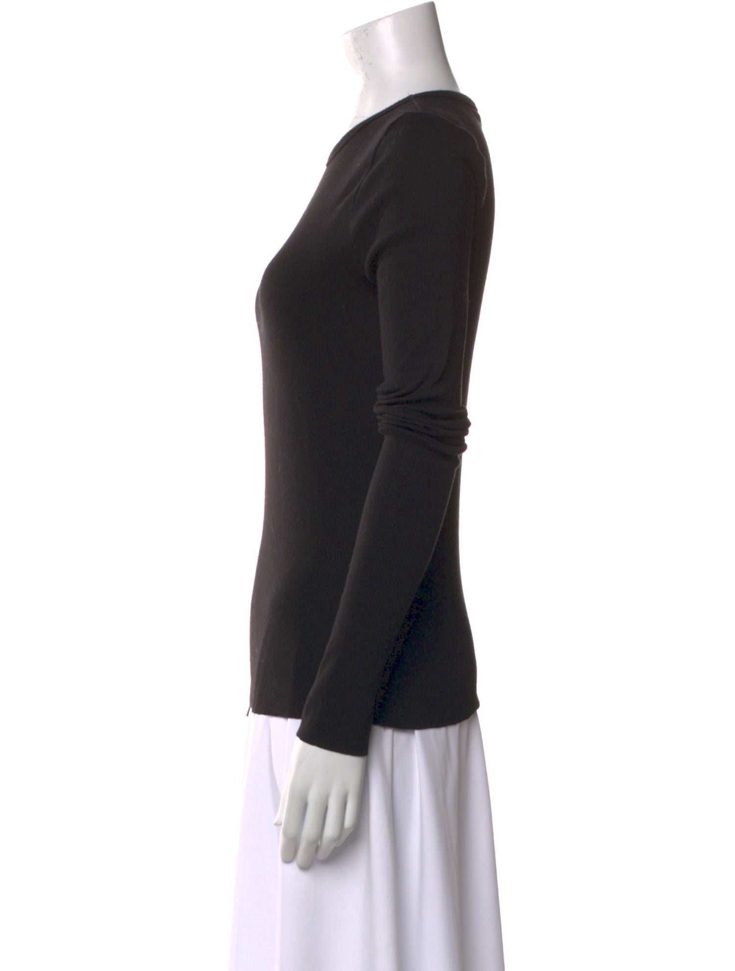 Éterne Crew Neck Long Sleeve Top