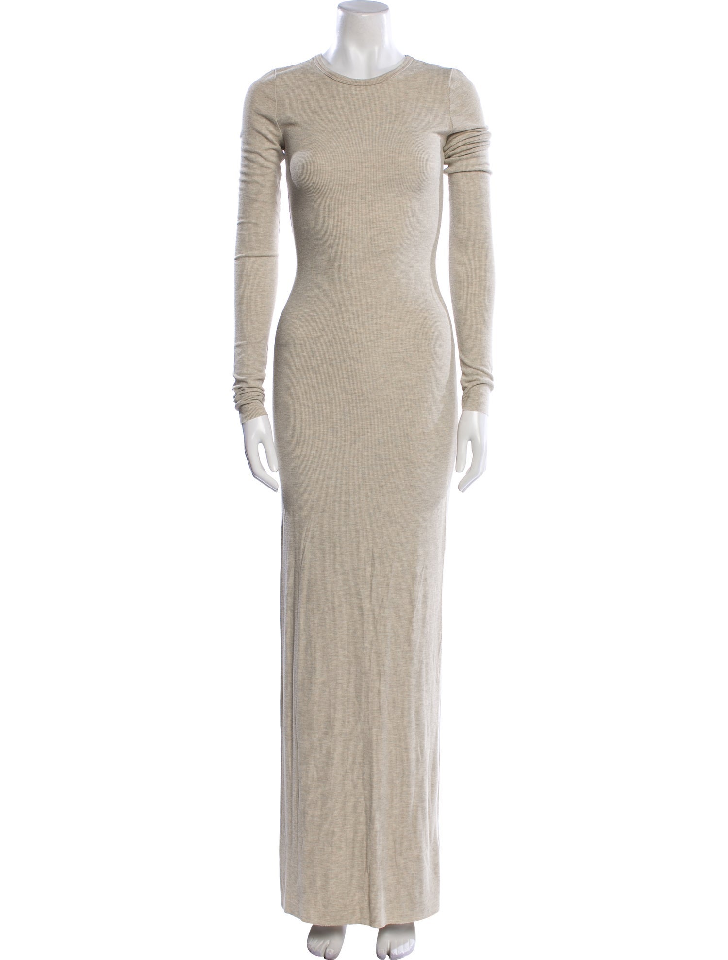Éterne Crew Neck Long Dress