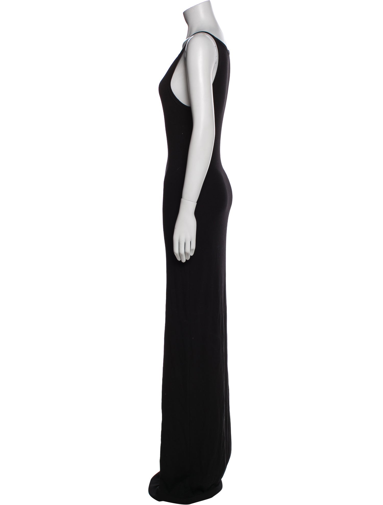 Éterne Scoop Neck Long Dress