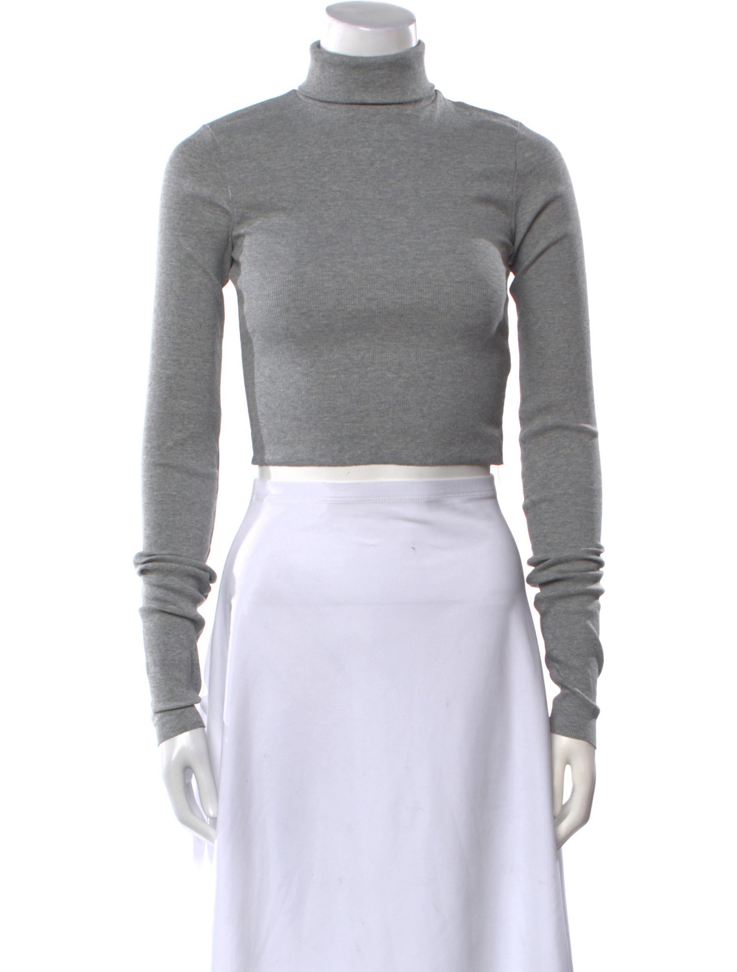Éterne Turtleneck Long Sleeve Crop Top w/ Tags