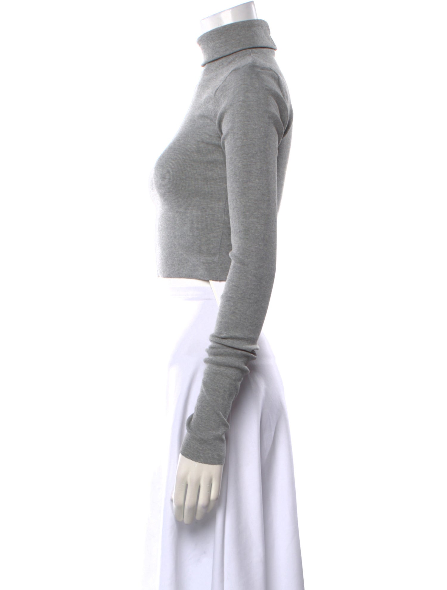 Éterne Turtleneck Long Sleeve Crop Top w/ Tags
