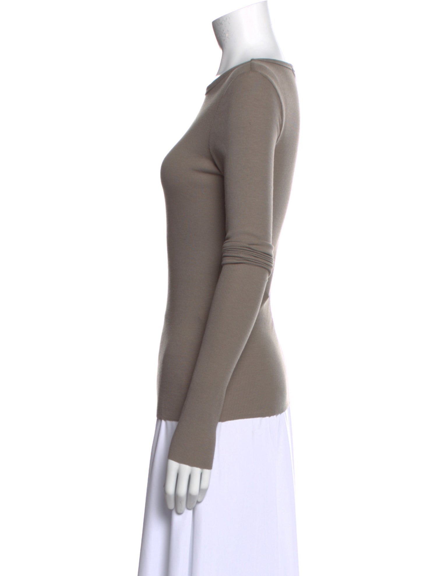 Éterne Crew Neck Long Sleeve Top