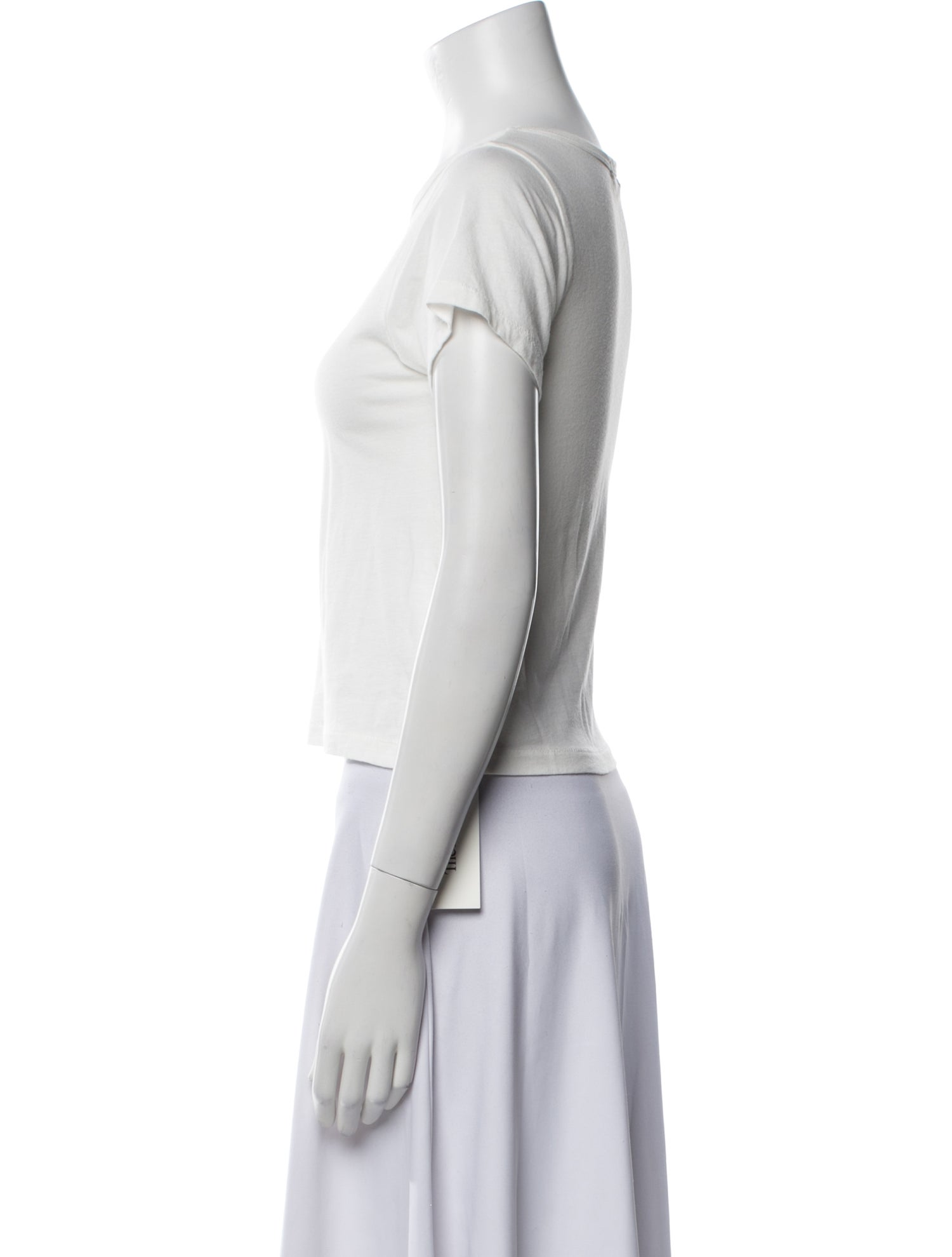 Éterne Bateau Neckline Short Sleeve T-Shirt