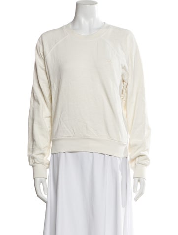 Pre-owned Éterne Crew Neck Long Sleeve Sweatshirt In Neutral