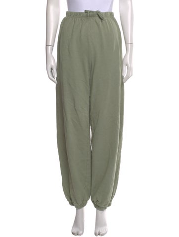 Pre-owned Éterne Wide Leg Pants In Green