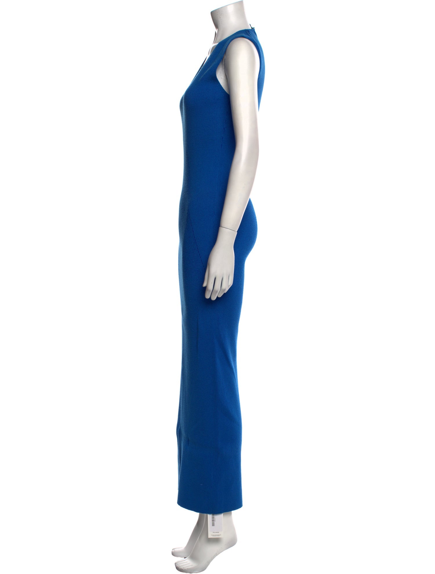 Wes Gordon V-Neck Long Dress