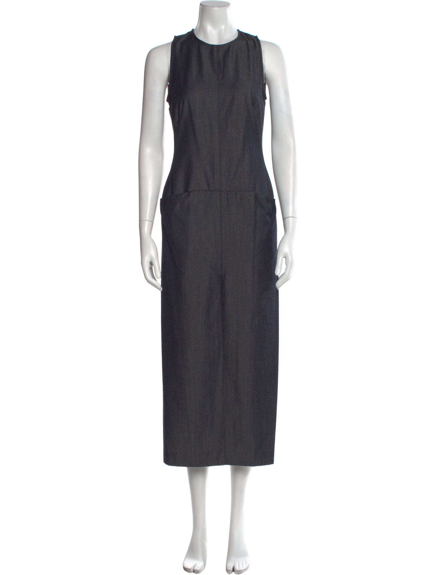 Wes Gordon Wool Long Dress
