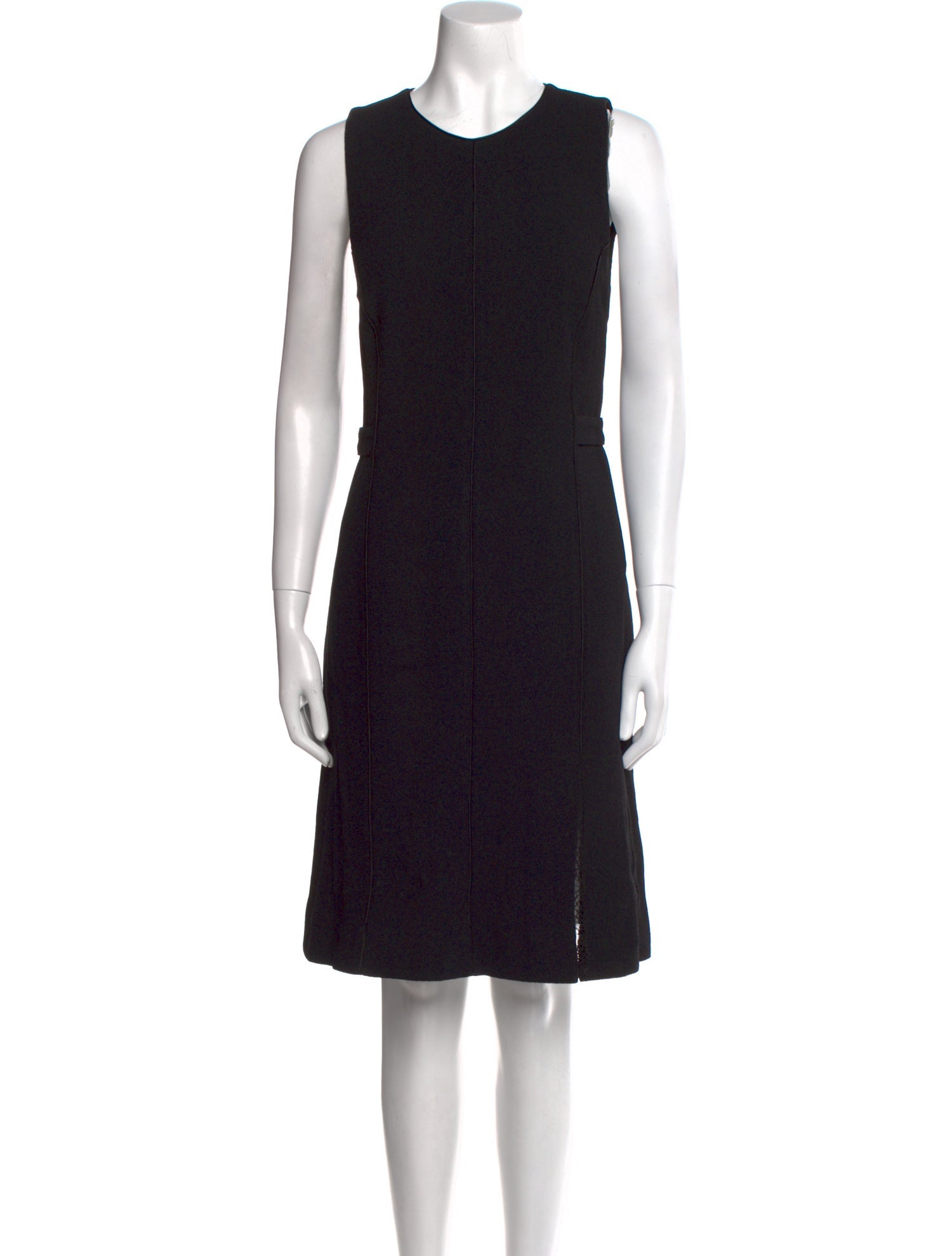 Wes Gordon Crew Neck Knee-Length Dress