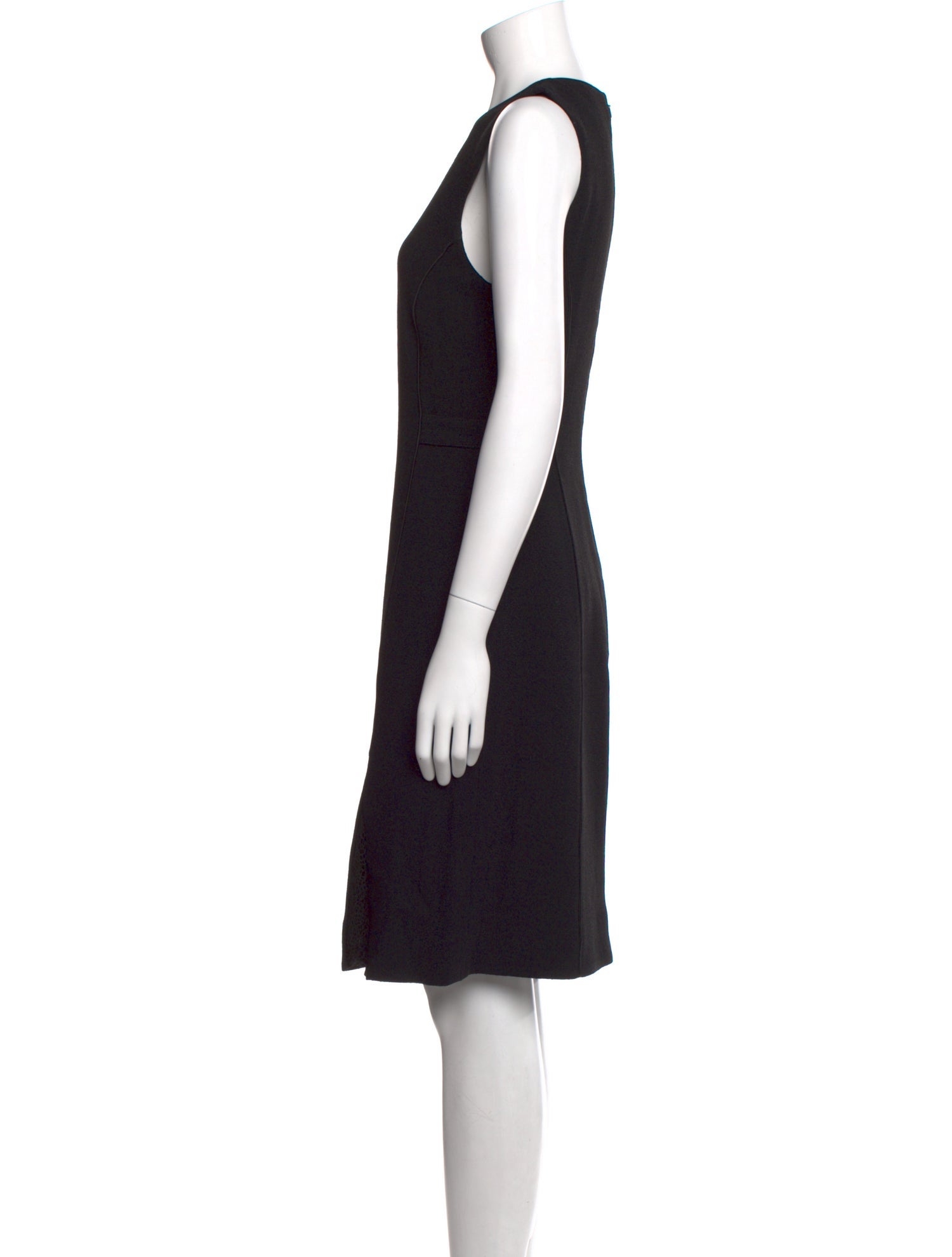 Wes Gordon Crew Neck Knee-Length Dress