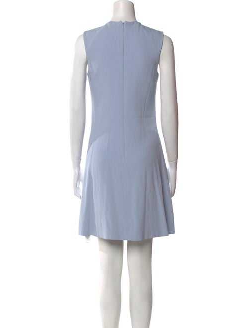 Wes Gordon Crew Neck Mini Dress