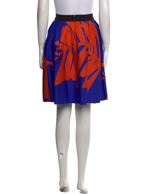 Eggs Printed Knee-Length Skirt