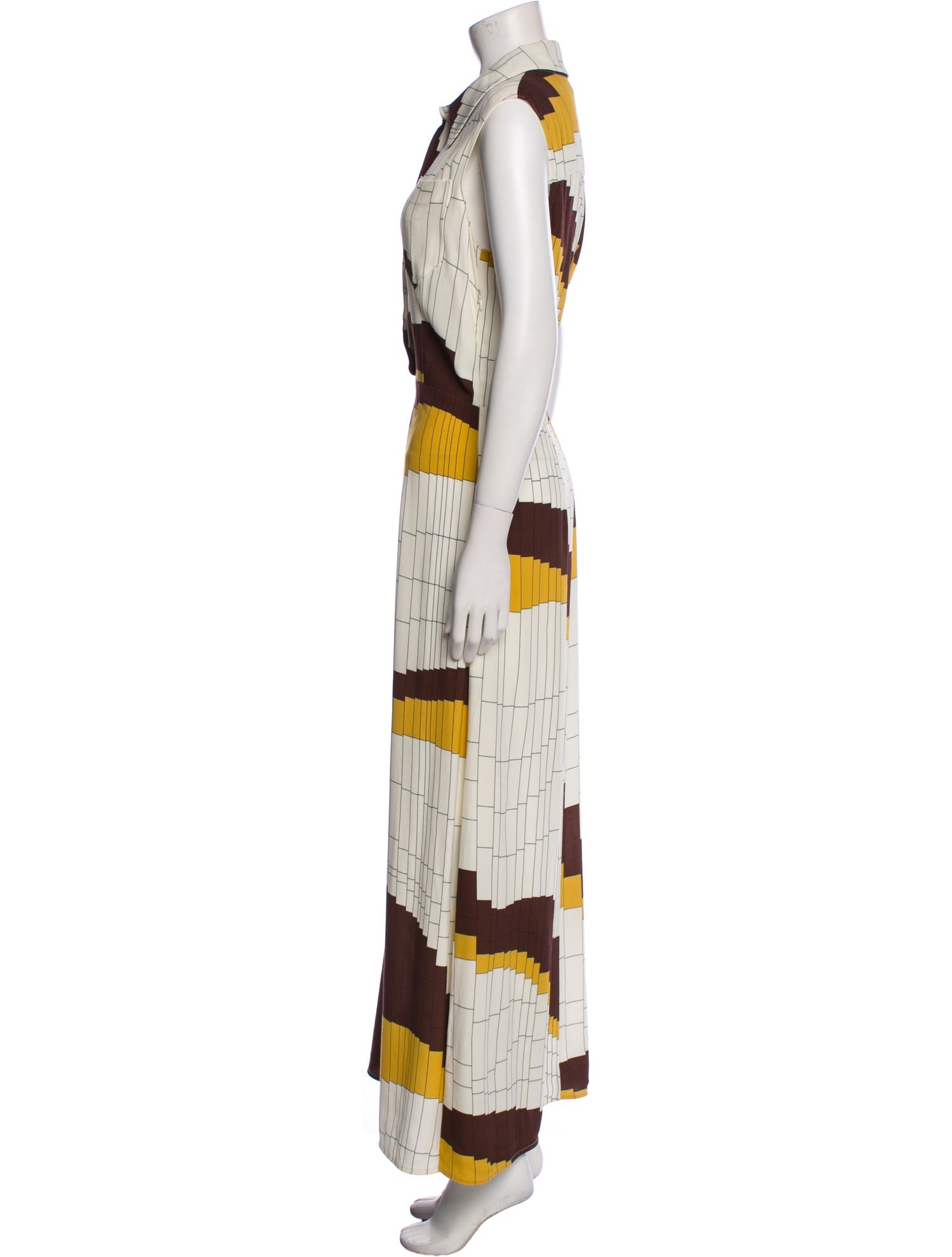 Eggs Printed Long Dress