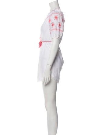 Egg Patterned Mini Dress