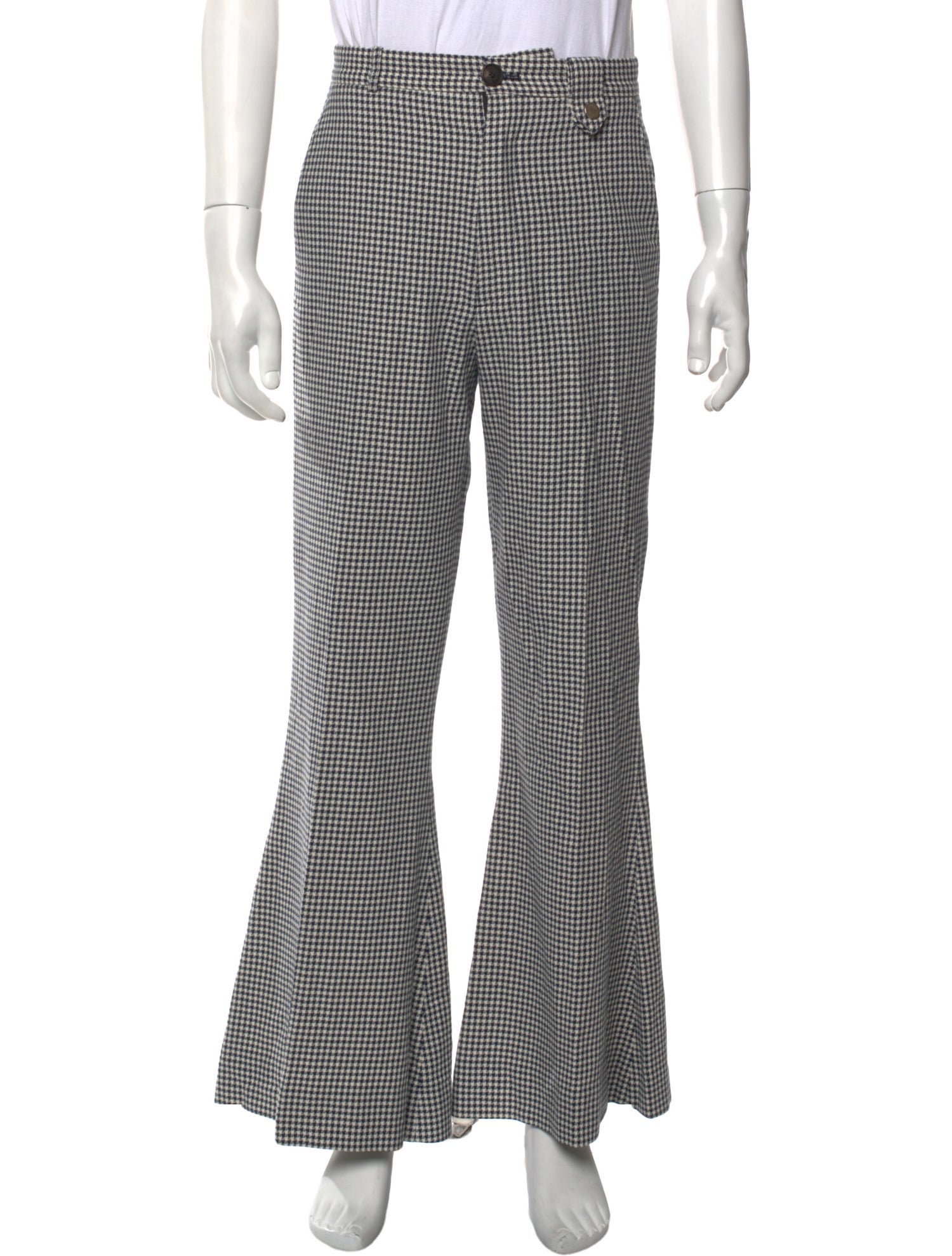 EGONLAB Houndstooth Print Pants