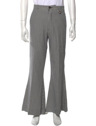 EGONLAB Houndstooth Print Pants