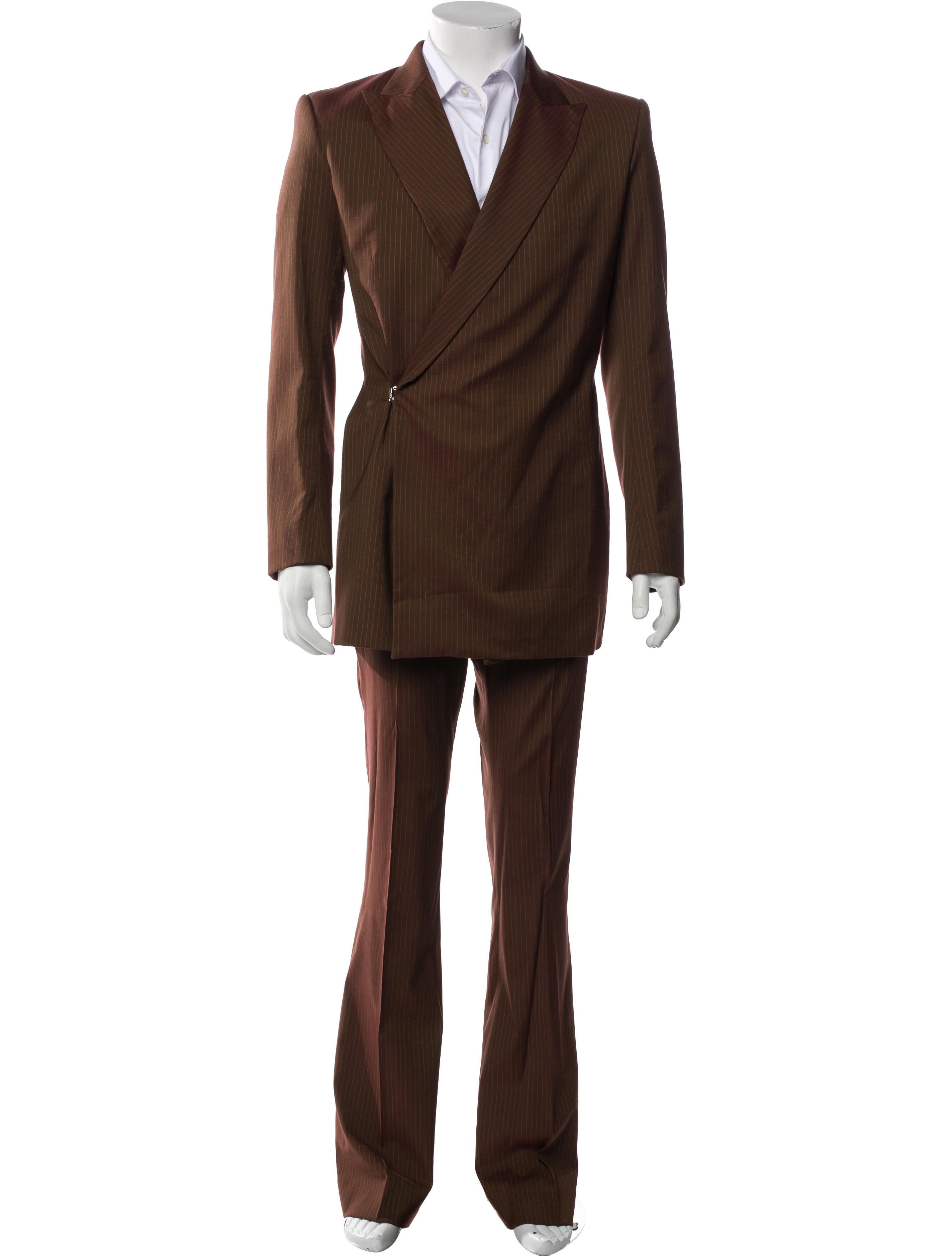 EGONLAB Striped Two-Piece Suit